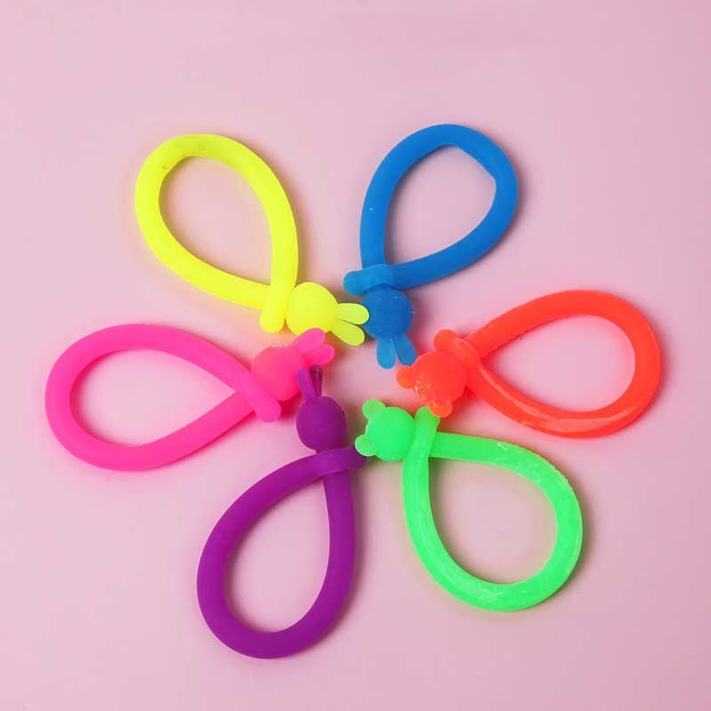 Bracelet élastique sensoriel lapin – Discret & manipulable