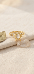 Bague soleil pivotant anti-stress ajustable