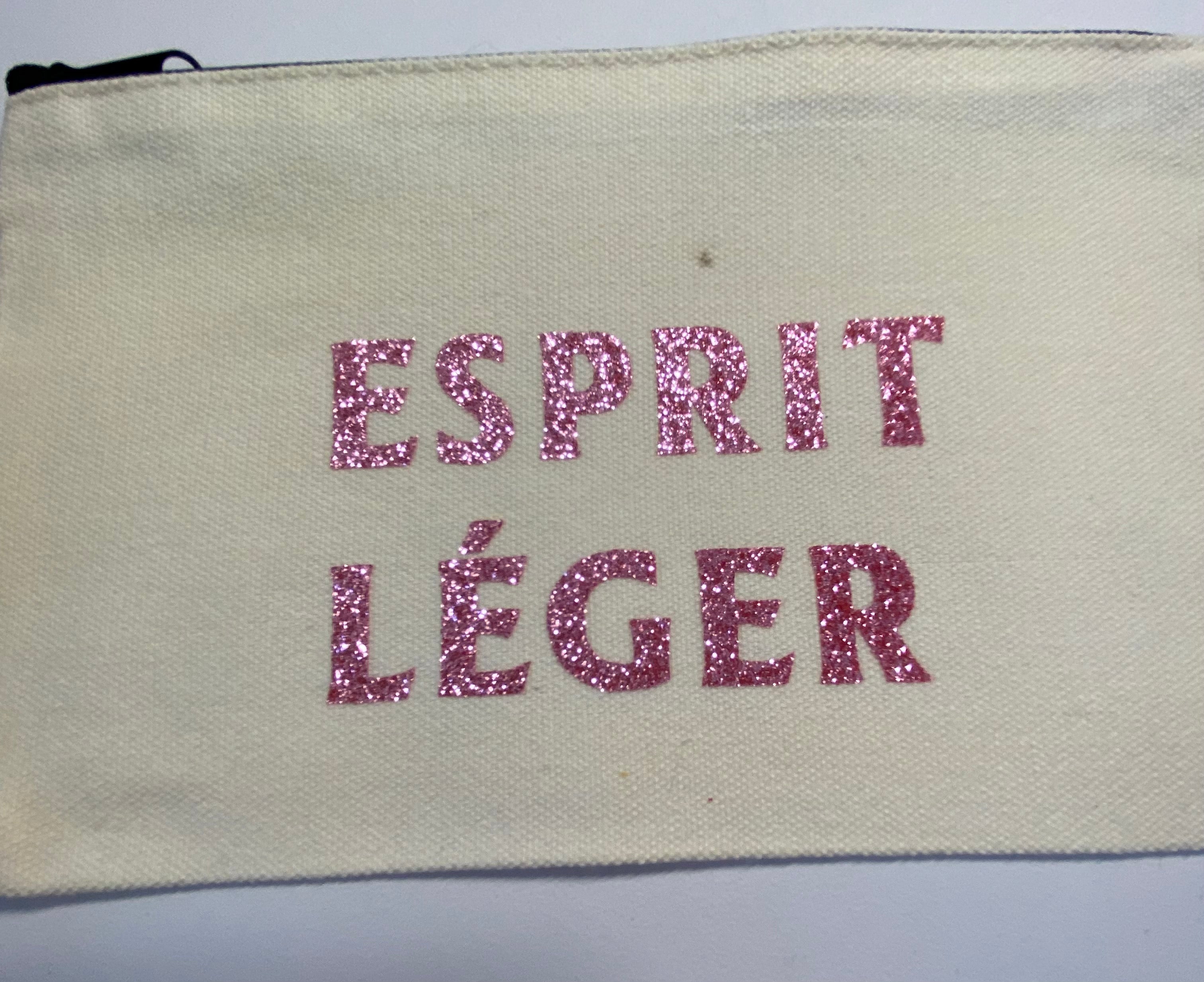 La Pochette live : MAINS OCCUPEES, ESPRIT LEGER rose paillettes