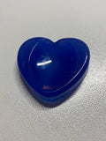 Galet sensoriel fait main bleu avec bulle