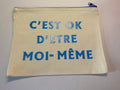 La Pochette live : C'est ok d'être moi-même en bleu