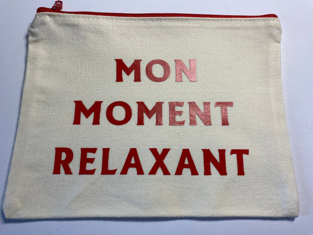 La Pochette live : Mon moment relaxant en rouge