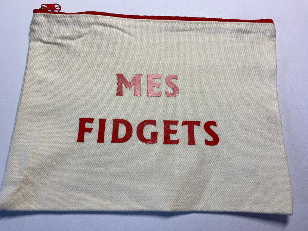 La Pochette live : Mes fidgets en rouge