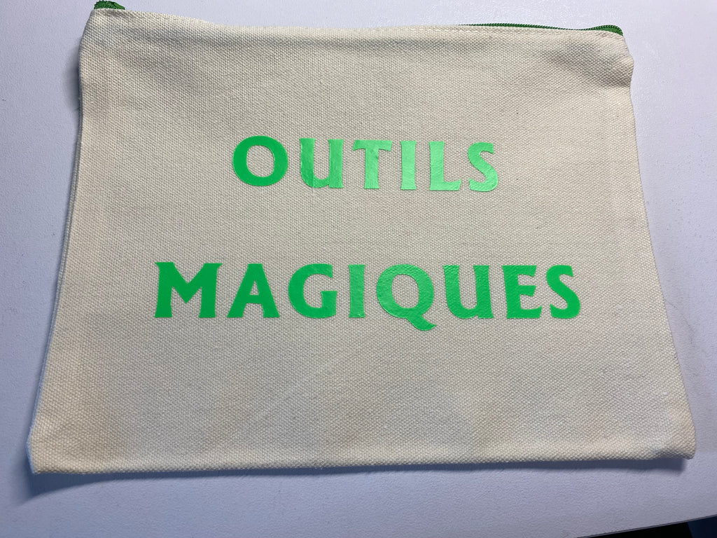 La Pochette live : Outils magiques en vert