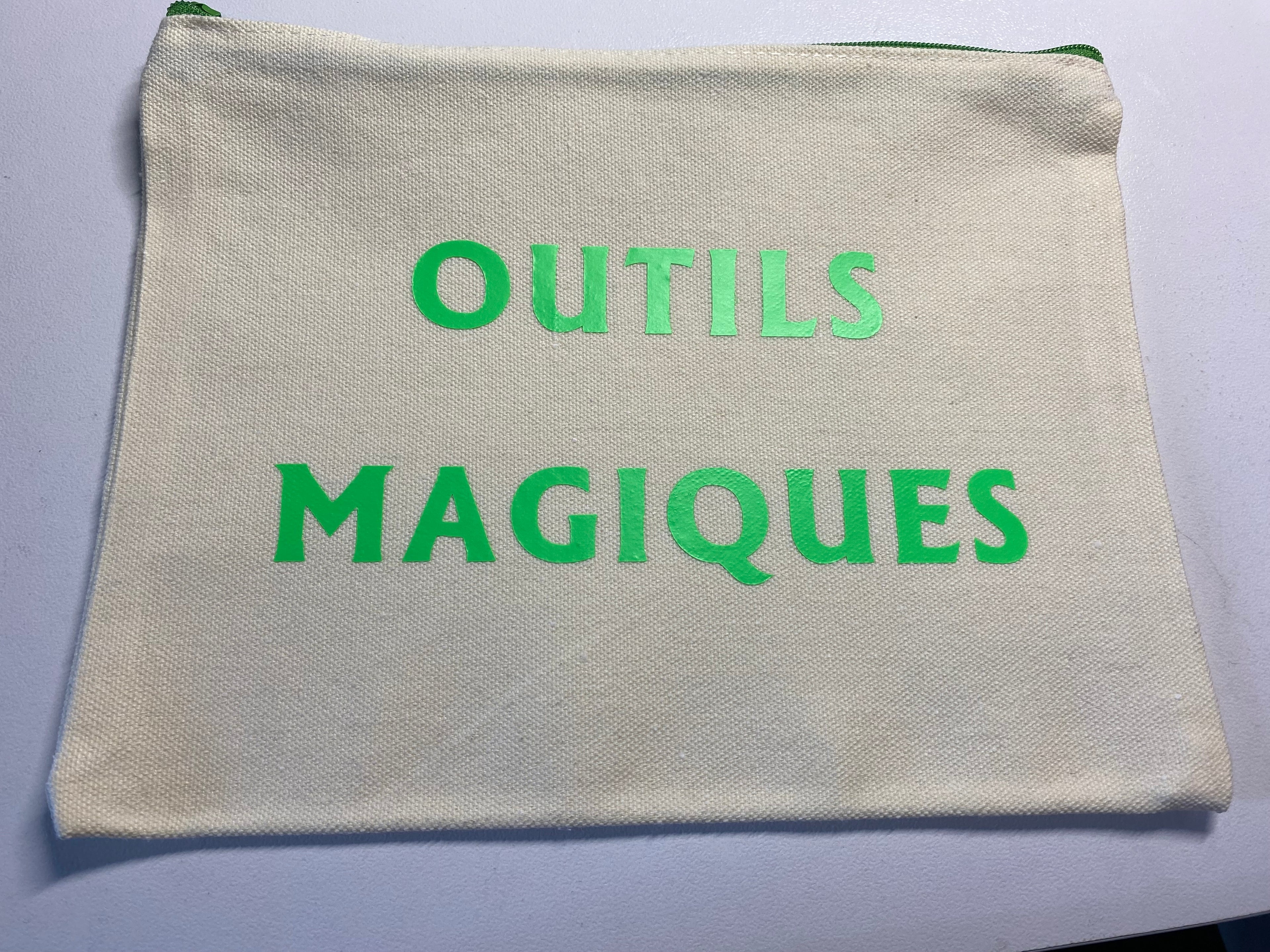 La Pochette live : Outils magiques en vert