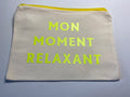 La Pochette live :  Mon moment relaxant en jaune