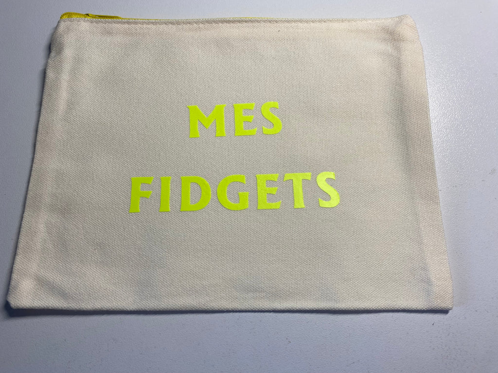 La Pochette live : Mes fidgets en jaune