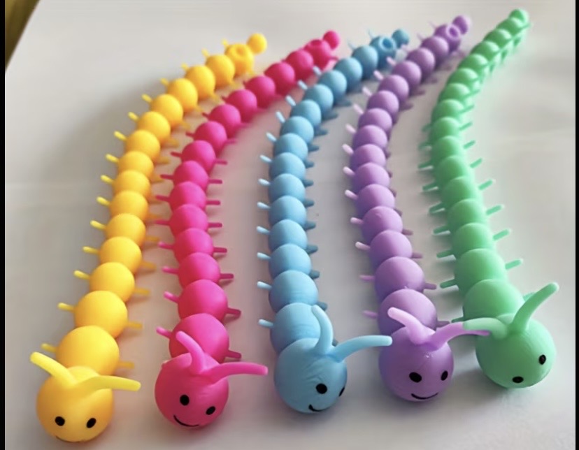 Bracelet élastique sensoriel 1000 pattes – Discret & manipulable