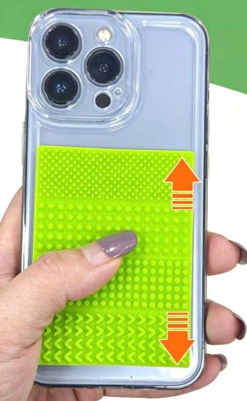 Bande sensorielle texturée en silicone autocollante
