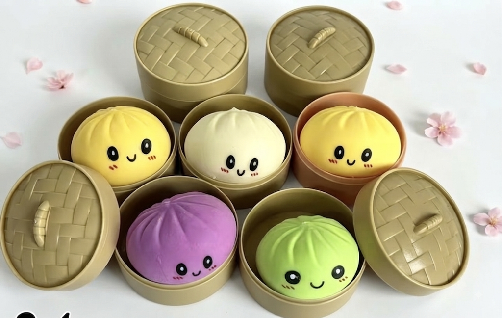Dumpling Fidget – Petit outil sensoriel anti-stress