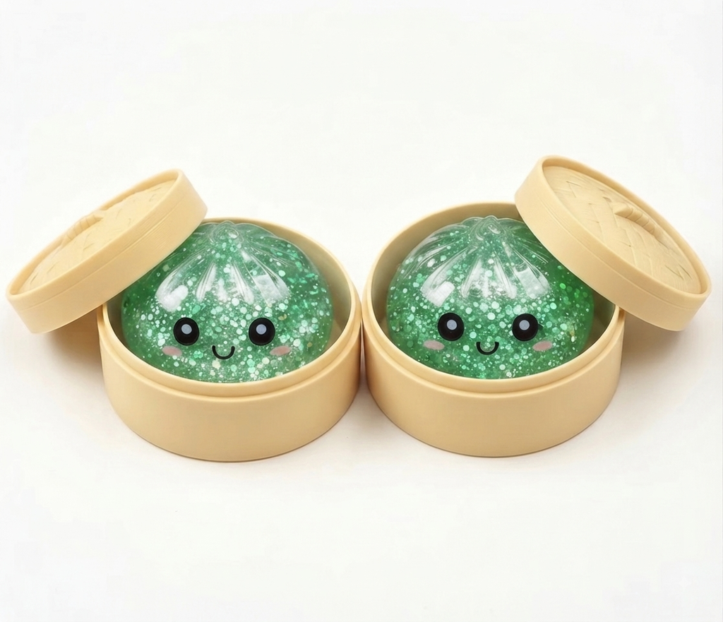 Dumpling à paillettes Fidget – Petit outil sensoriel anti-stress