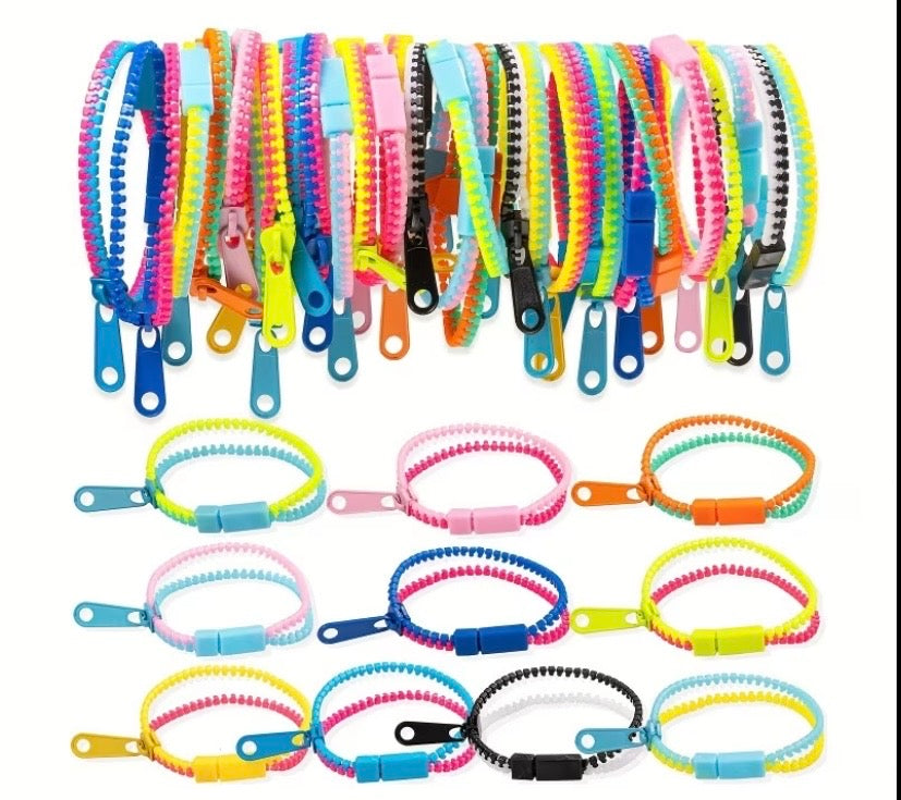 Bracelet fermeture éclair – Fidget discret