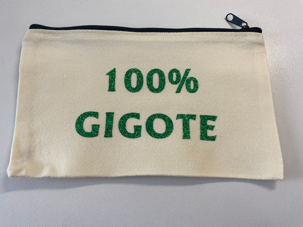 La Pochette live : 100% GIGOTE vert paillettes