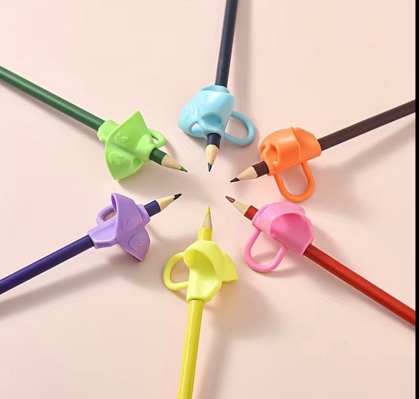 Embout de crayon ergonomique tripode – Guide de placement des doigts