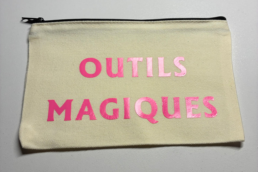 La Pochette live blanche : Outils magiques rose