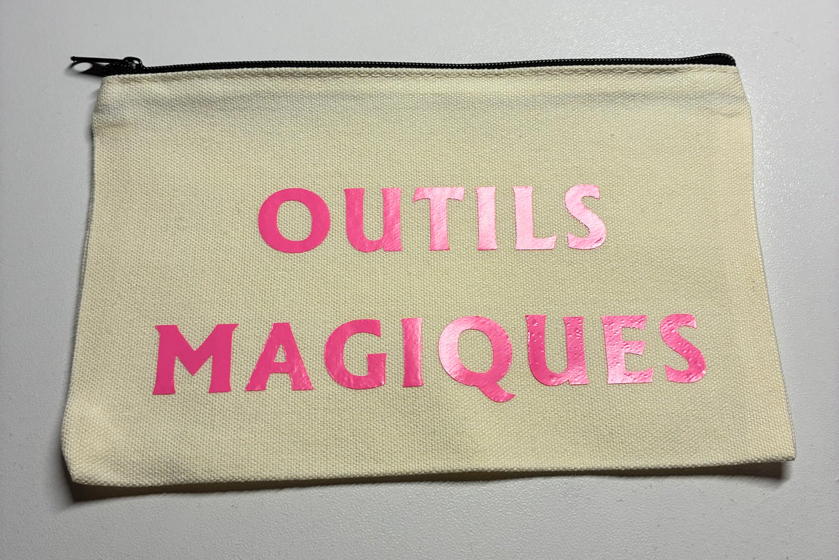 La Pochette live blanche : Outils magiques rose