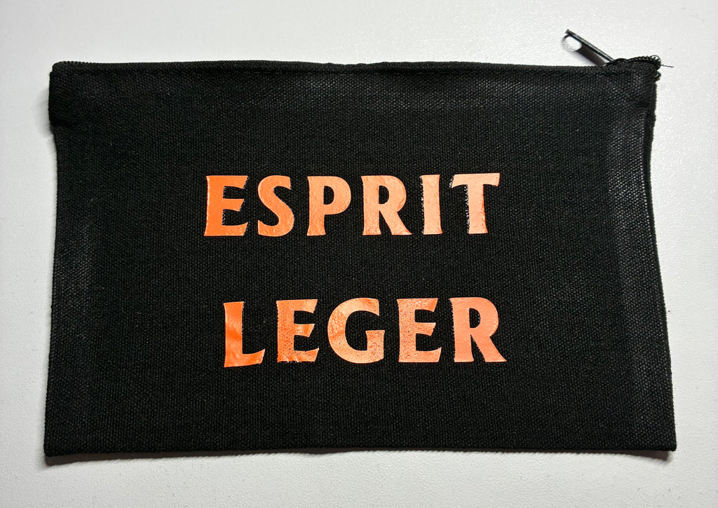 La Pochette live Noire : Mains occupées esprit leger en orange