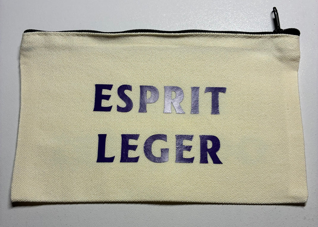 La Pochette live blanche : Mains occupées esprit leger en violet