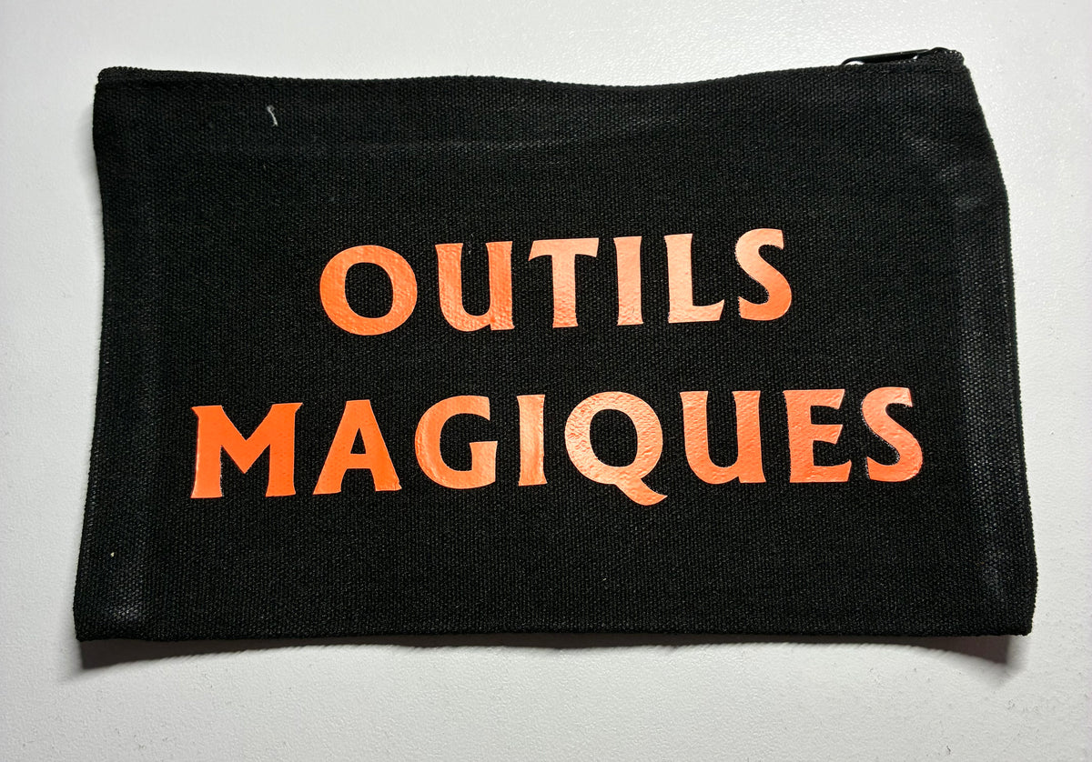La Pochette live Noire : Outils magiques en orange
