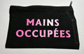 La Pochette live Noire : Mains occupées esprit leger en rose