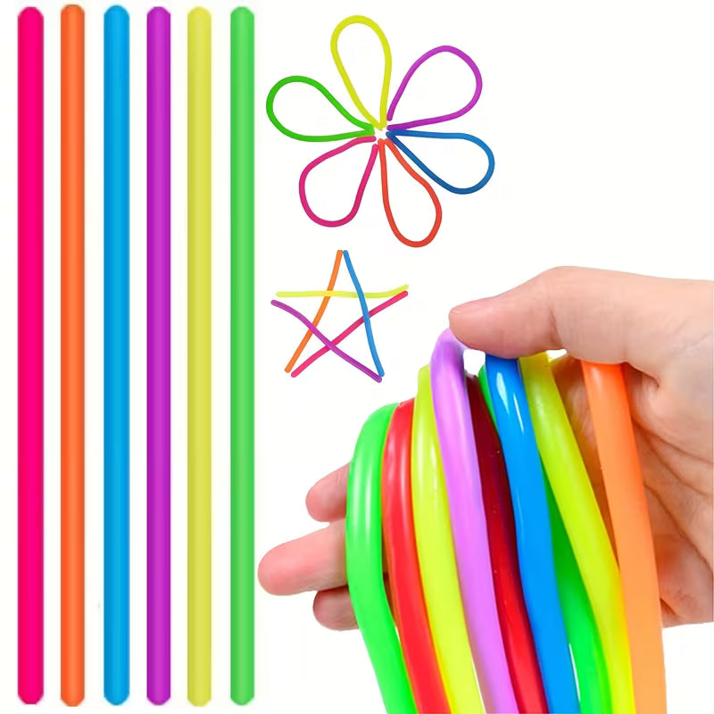 Élastique sensoriel par 4 (aléatoires) – Fidget discret