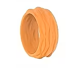Bague silicone texturée – Discrète & apaisante