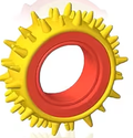 Anneau relaxant rotatif – Discret et apaisant