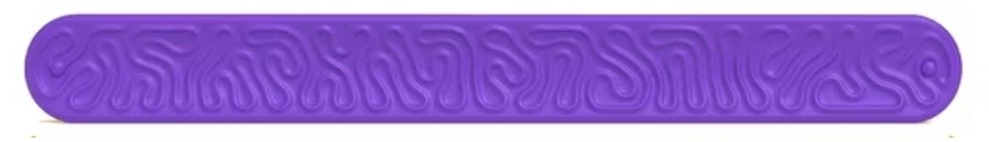 Bracelet sensoriel texturé en silicone – Discret & apaisant
