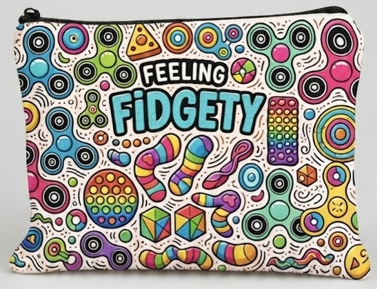 La Pochette Medium - 10 Fidgets au choix en live