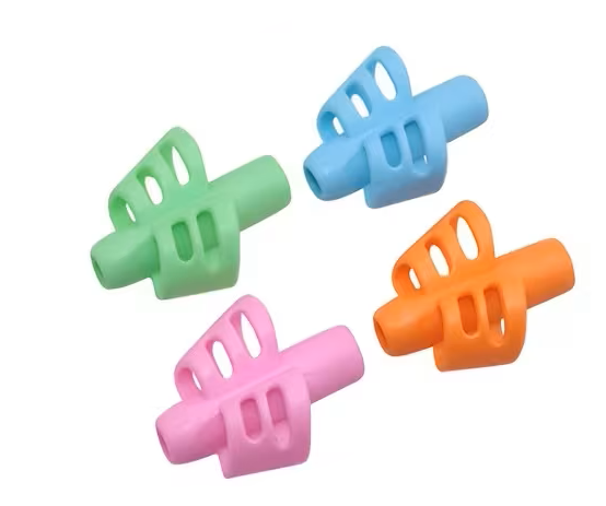 Embout de crayon papillon en silicone – Aide à positionner les doigts