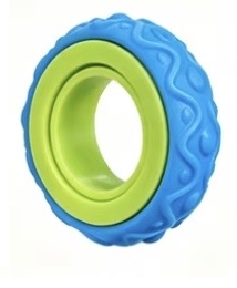 Anneau relaxant rotatif coloré – Discret & apaisant