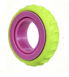 Anneau relaxant rotatif coloré – Discret & apaisant