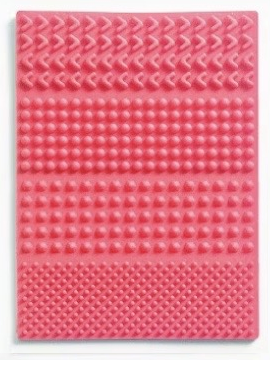 Bande sensorielle texturée en silicone autocollante